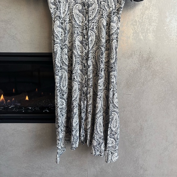 Officine Générale Paisley Benedicte Silk Dress, Size L - Picture 8 of 16